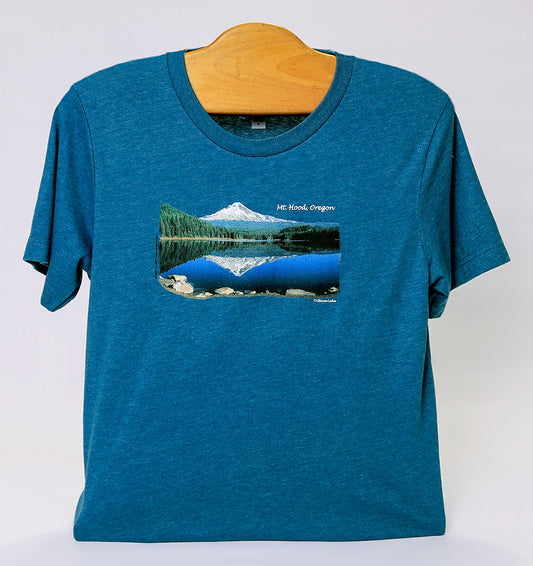 Mt Hood/Trillium Lake Short-sleeve T-shirt