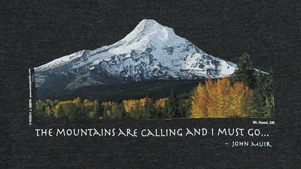 Mt Hood/Fall Women's Long Sleeve T-Shirt