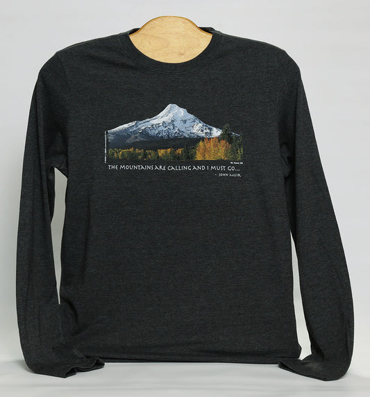 Mt Hood/Fall Women's Long Sleeve T-Shirt