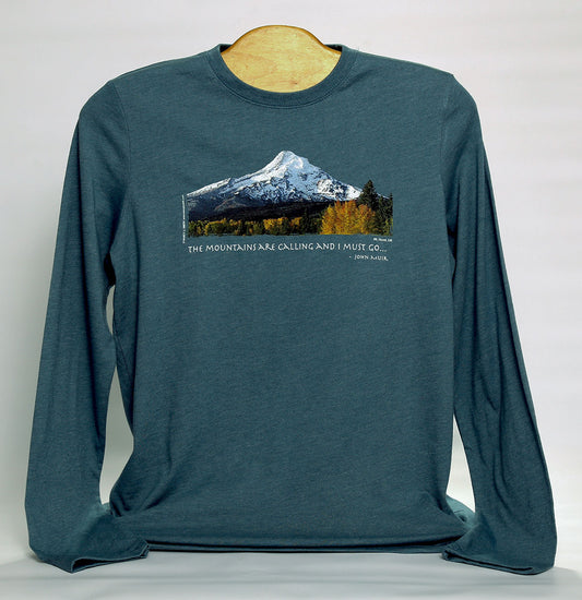 Mt Hood/Fall Women's Long Sleeve T-Shirt