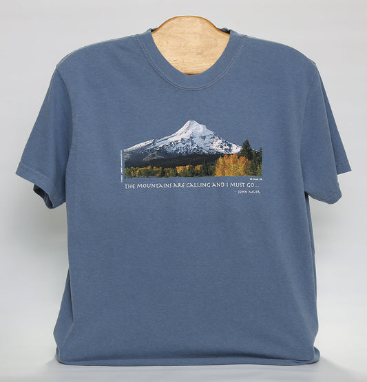 Mt Hood/Fall Men's Short Sleeve T-Shirt