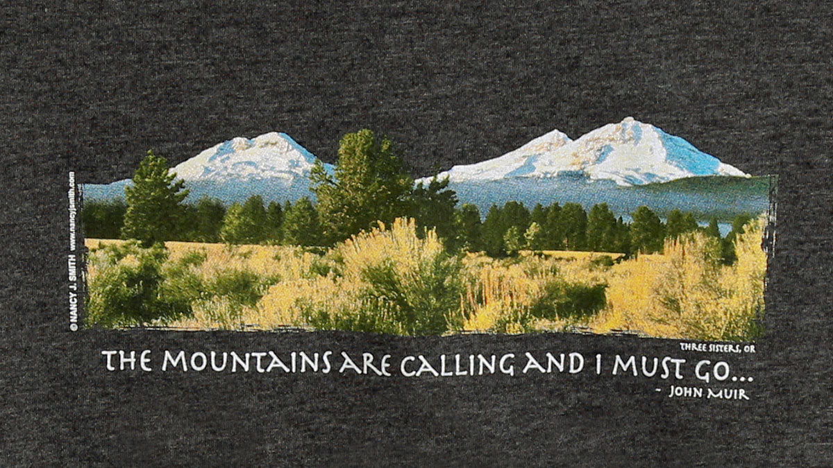 Three Sisters/Mountains are Calling Women's Long-sleeve T-shirt