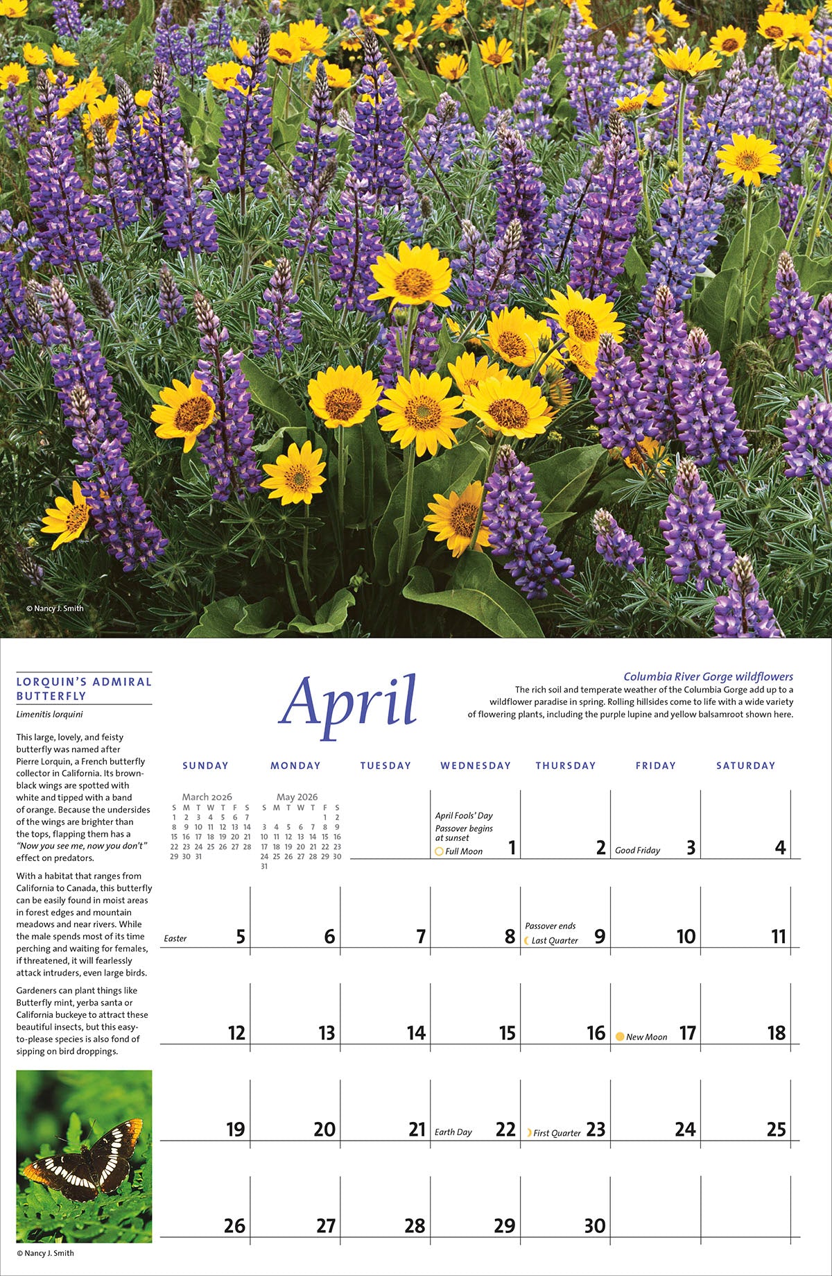 2026 Majestic Pacific Northwest calendar