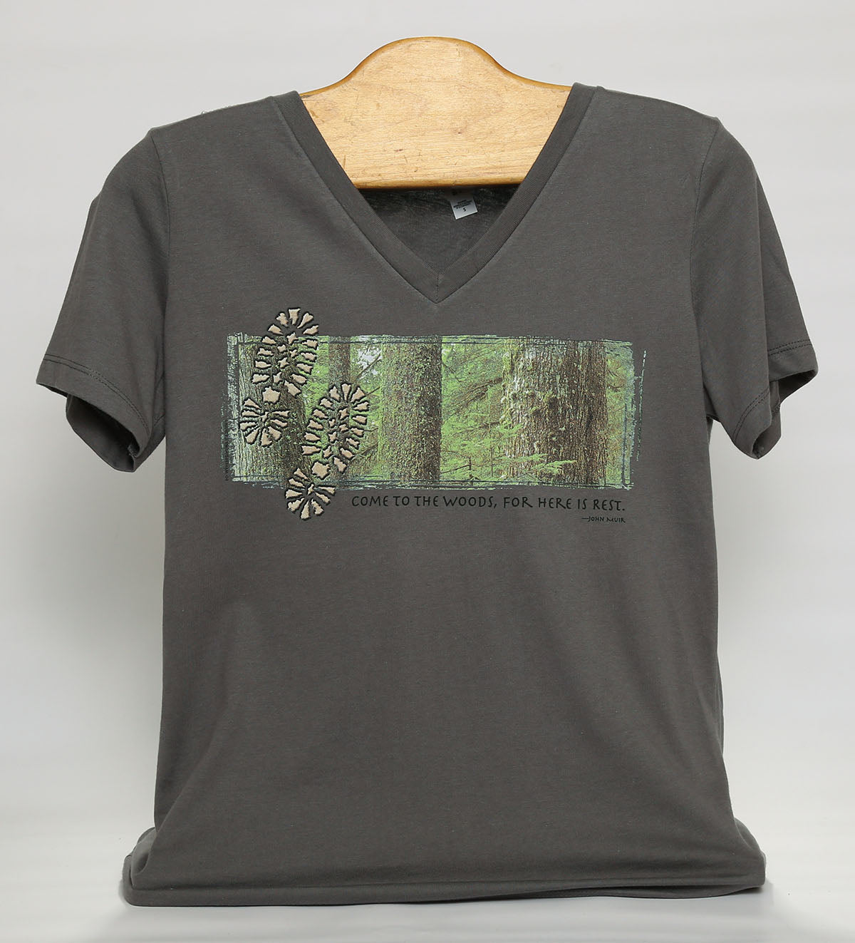 Come to the Woods Women's V-Neck T-Shirt