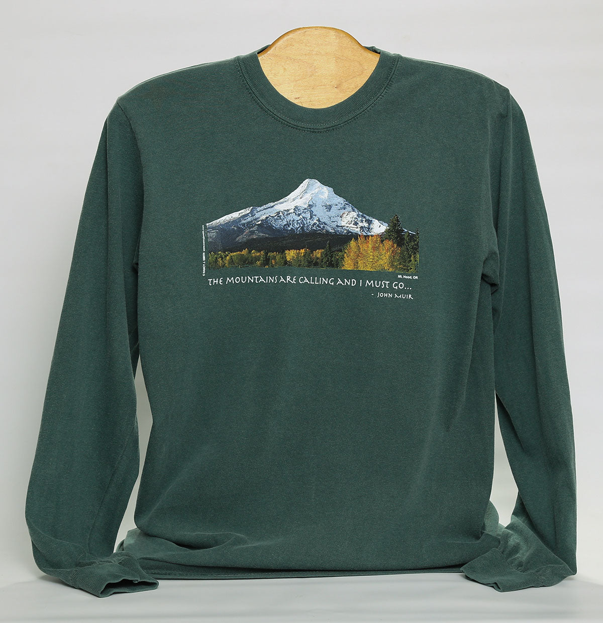 Mt Hood/Fall Men's Long Sleeve T-Shirt